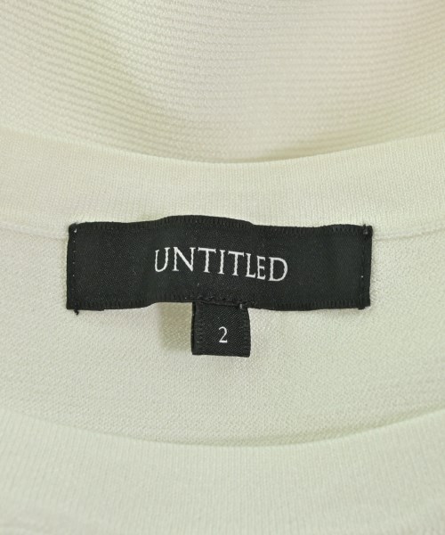 UNTITLED（アンタイトル）ニット・セーター 白 サイズ:2(M位) レディース/2200659408112