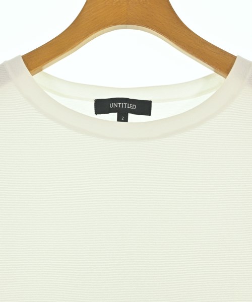 UNTITLED（アンタイトル）ニット・セーター 白 サイズ:2(M位) レディース/2200659408112