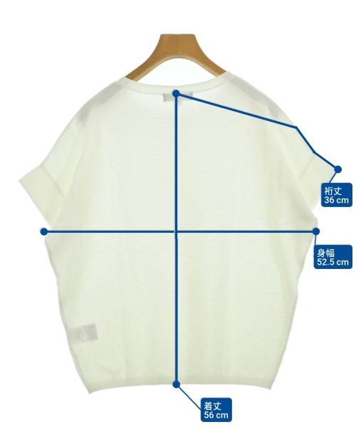 UNTITLED（アンタイトル）ニット・セーター 白 サイズ:2(M位) レディース/2200659408112