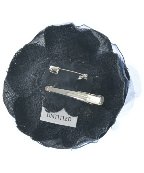 UNTITLED（アンタイトル）ブローチ・コサージュ 紺 サイズ:- レディース/2200659408167