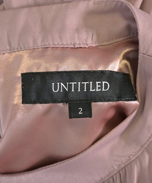 UNTITLED（アンタイトル）ワンピース ピンク サイズ:2(M位) レディース/2200707806037