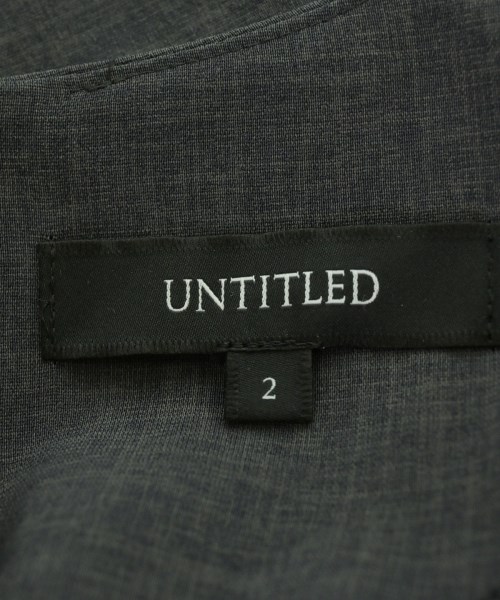 UNTITLED（アンタイトル）ブラウス グレー サイズ:2(M位) レディース/2200707806099