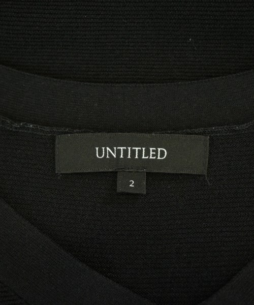 UNTITLED（アンタイトル）ベスト 黒 サイズ:2(M位) レディース/2200707806129