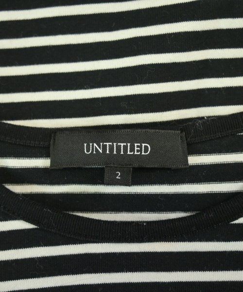 UNTITLED（アンタイトル）Tシャツ・カットソー 黒 サイズ:F レディース/2200707806143