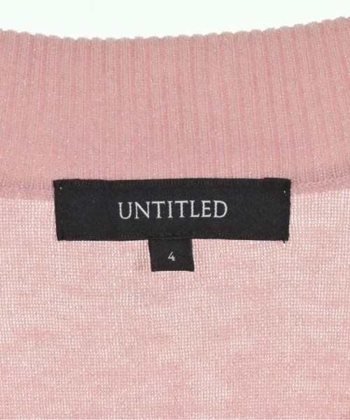 UNTITLED（アンタイトル）ニット・セーター ピンク サイズ:4(XL位) レディース/2200709463023