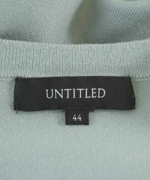 UNTITLED（アンタイトル）ニット・セーター 青 サイズ:44(XL位) レディース/2200706952087