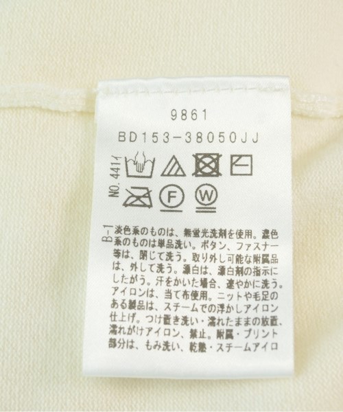 UNTITLED（アンタイトル）カーディガン 白 サイズ:44(XL位) レディース/2200706952100