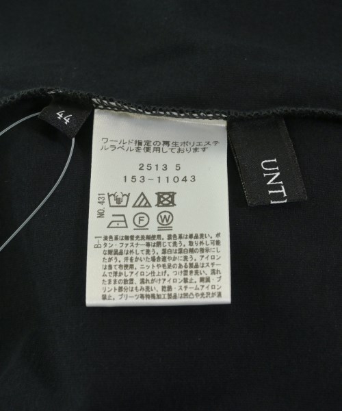 UNTITLED（アンタイトル）タンクトップ 黒 サイズ:44(XL位) レディース/2200707684048