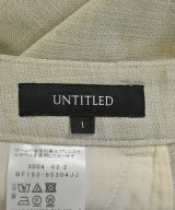 UNTITLED（アンタイトル）スラックス 白 サイズ:1(S位) レディース/2200709698050