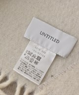 UNTITLED（アンタイトル）ストール ベージュ サイズ:- レディース/2200705459044