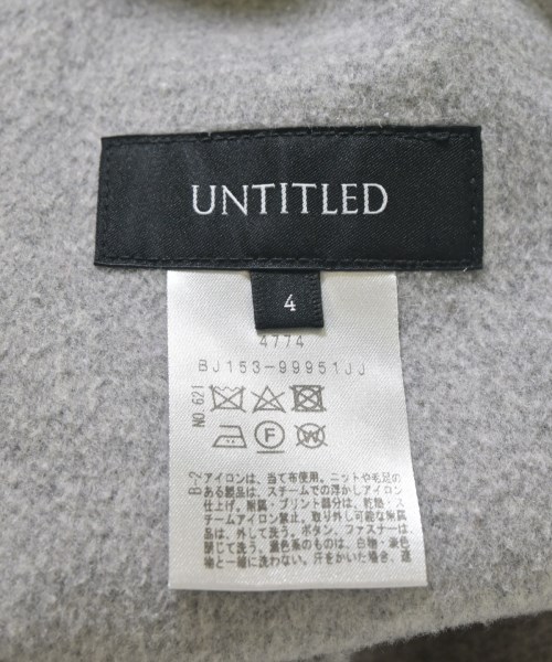 UNTITLED（アンタイトル）その他 グレー サイズ:4(XL位) レディース/2200705460019