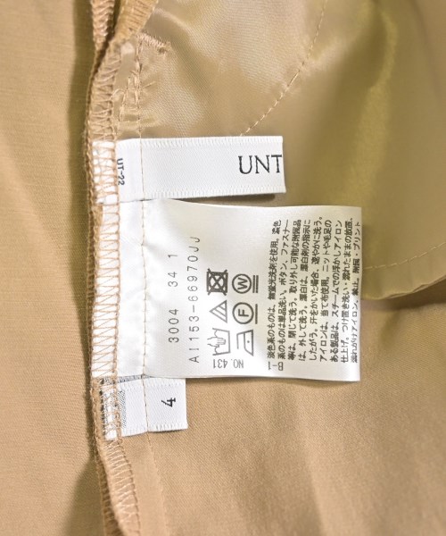 UNTITLED（アンタイトル）その他 ベージュ サイズ:4(XL位) レディース/2200705460132