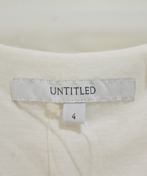 UNTITLED（アンタイトル）ブラウス 白 サイズ:4(XL位) レディース/2200705460156