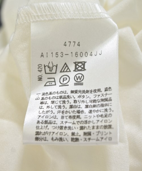 UNTITLED（アンタイトル）ブラウス 白 サイズ:4(XL位) レディース/2200705460156