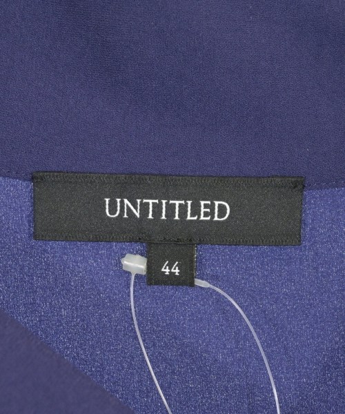 UNTITLED（アンタイトル）ブラウス 紫 サイズ:44(XL位) レディース/2200705460170