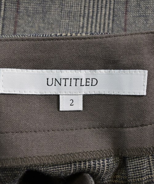 UNTITLED（アンタイトル）その他 茶 サイズ:2(M位) レディース/2200707887029