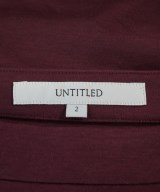 UNTITLED（アンタイトル）Tシャツ・カットソー 赤 サイズ:2(M位) レディース/2200707887050