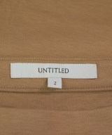 UNTITLED（アンタイトル）Tシャツ・カットソー ベージュ サイズ:2(M位) レディース/2200707887067