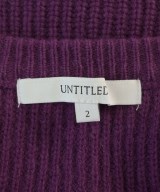 UNTITLED（アンタイトル）ニット・セーター 紫 サイズ:2(M位) レディース/2200707887074