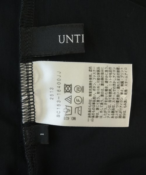UNTITLED（アンタイトル）Tシャツ・カットソー 黒 サイズ:1(S位) レディース/2200707887135
