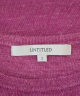 UNTITLED（アンタイトル）ニット・セーター ピンク サイズ:2(M位) レディース/2200707887159