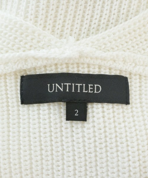 UNTITLED（アンタイトル）ニット・セーター 白 サイズ:2(M位) レディース/2200707887173