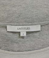 UNTITLED（アンタイトル）Tシャツ・カットソー グレー サイズ:2(M位) レディース/2200707887180