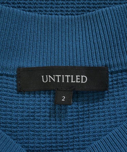 UNTITLED（アンタイトル）ニット・セーター 青 サイズ:2(M位) レディース/2200707887203