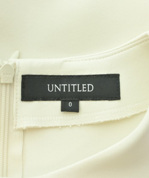 UNTITLED（アンタイトル）Tシャツ・カットソー 白 サイズ:0(XS位) レディース/2200709375074