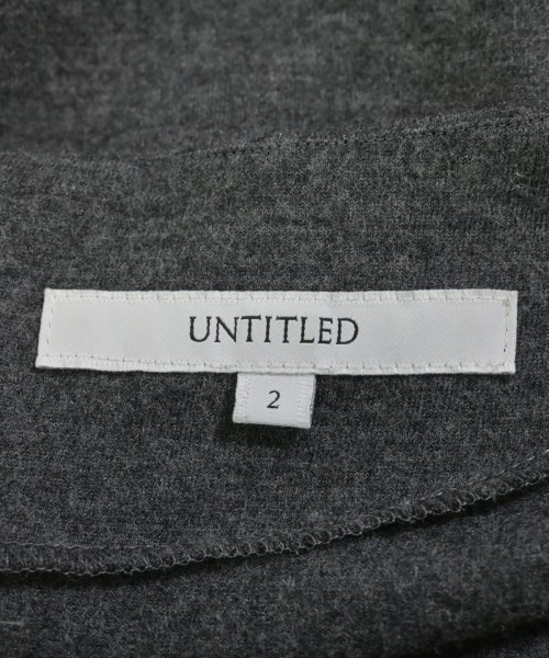 UNTITLED（アンタイトル）ワンピース グレー サイズ:2(M位) レディース/2200714255095