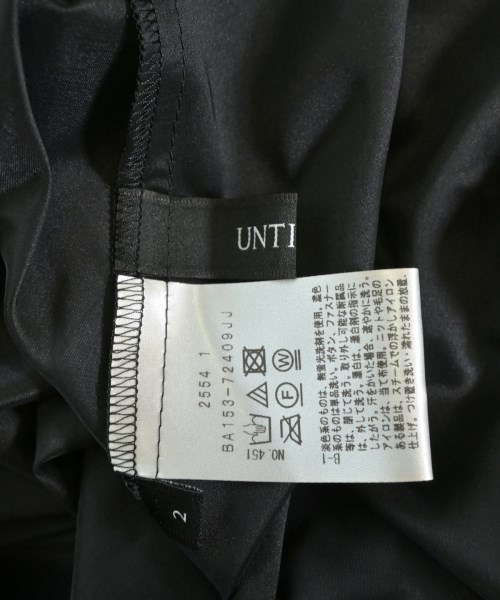 UNTITLED（アンタイトル）ロング・マキシ丈スカート 黒 サイズ:2(M位) レディース/2200711550056