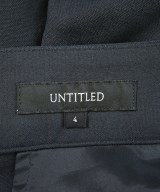 UNTITLED（アンタイトル）スラックス 紺 サイズ:4(XL位) レディース/2200716464020