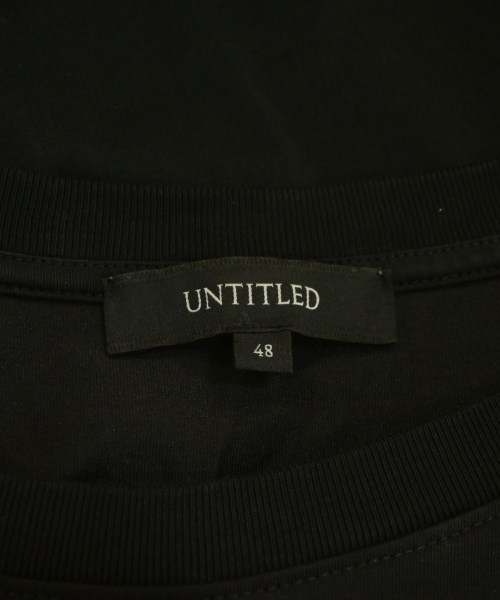 UNTITLED（アンタイトル）Tシャツ・カットソー 黒 サイズ:48(XXL位) レディース/2200716464068