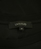 UNTITLED（アンタイトル）Tシャツ・カットソー 黒 サイズ:48(XXL位) レディース/2200716464068