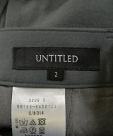 UNTITLED（アンタイトル）スラックス カーキ サイズ:2(M位) レディース/2200716721055