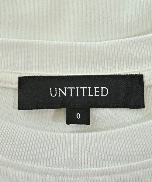 UNTITLED（アンタイトル）Tシャツ・カットソー 白 サイズ:0(XS位) レディース/2200713491210