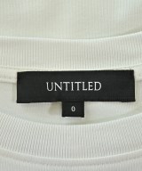 UNTITLED（アンタイトル）Tシャツ・カットソー 白 サイズ:0(XS位) レディース/2200713491210
