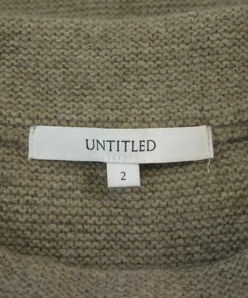 UNTITLED（アンタイトル）ニット・セーター ベージュ サイズ:2(M位) レディース/2200712789059