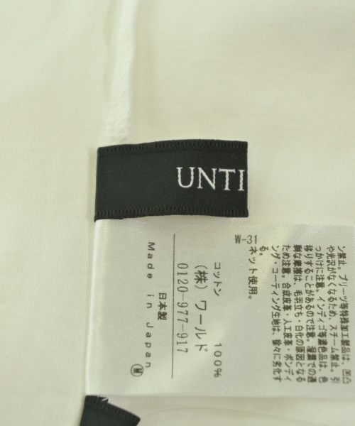 UNTITLED（アンタイトル）Tシャツ・カットソー 白 サイズ:02(M位) レディース/2200714776033