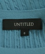 UNTITLED（アンタイトル）ニット・セーター 青 サイズ:0(XS位) レディース/2200712711074