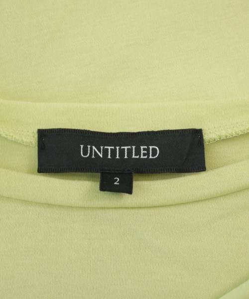 UNTITLED（アンタイトル）Tシャツ・カットソー 緑 サイズ:2(M位) レディース/2200714385143