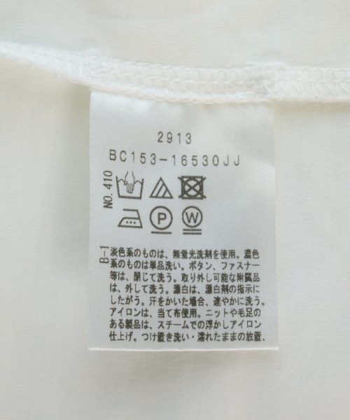 UNTITLED（アンタイトル）Tシャツ・カットソー 白 サイズ:2(M位) レディース/2200714385150