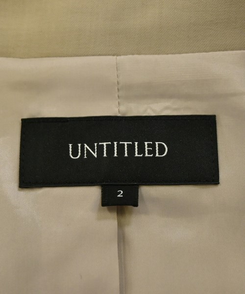 UNTITLED（アンタイトル）ジャケット ベージュ サイズ:2(M位) レディース/2200715187029