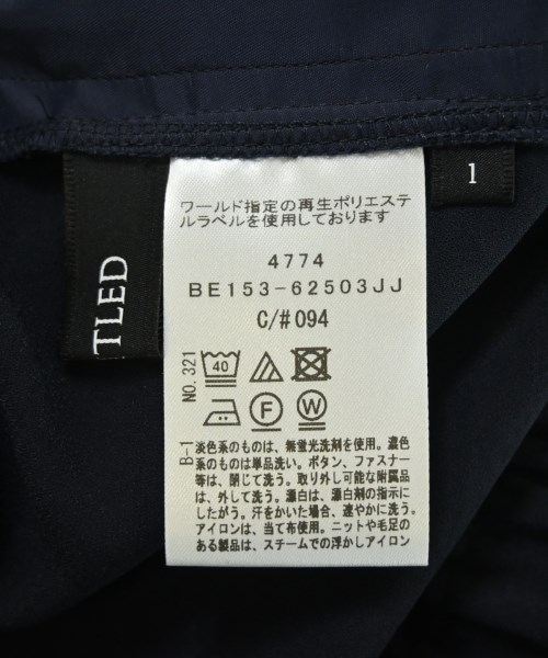 UNTITLED（アンタイトル）スラックス 紺 サイズ:1(S位) レディース/2200715187067
