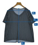 UNTITLED（アンタイトル）ブラウス 紺 サイズ:2(M位) レディース/2200715187166