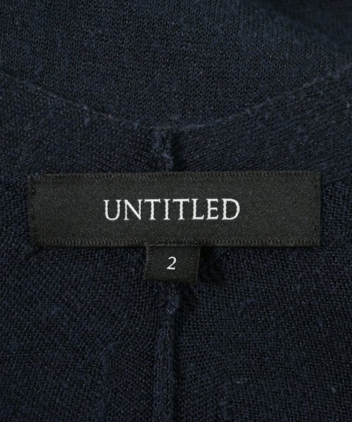UNTITLED（アンタイトル）カーディガン 紺 サイズ:2(M位) レディース/2200718829025