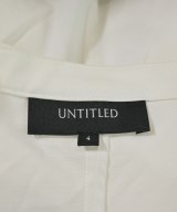 UNTITLED（アンタイトル）ノーカラージャケット 白 サイズ:4(XL位) レディース/2200634628054
