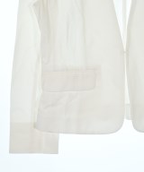 UNTITLED（アンタイトル）ノーカラージャケット 白 サイズ:4(XL位) レディース/2200634628054