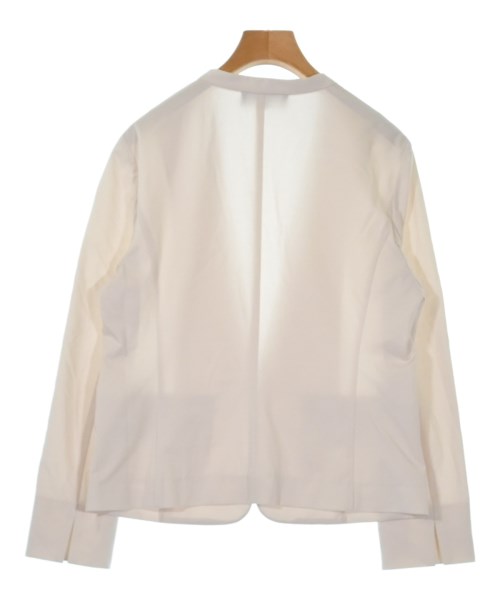 UNTITLED（アンタイトル）ノーカラージャケット ベージュ サイズ:4(XL位) レディース/2200634628061