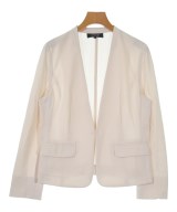 UNTITLED（アンタイトル）ノーカラージャケット ベージュ サイズ:4(XL位) レディース/2200634628061